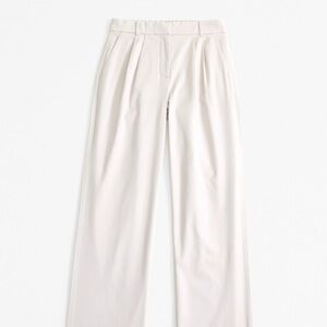 Abercrombie low rise tailored twill pant